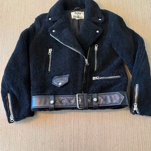 Acne Black Utility Jacket